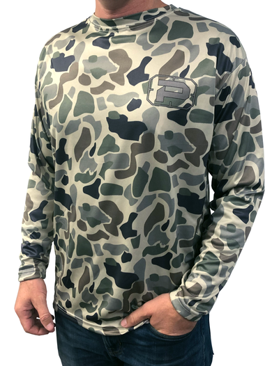 Phantom Outdoors Old School Camo Performance Shirts