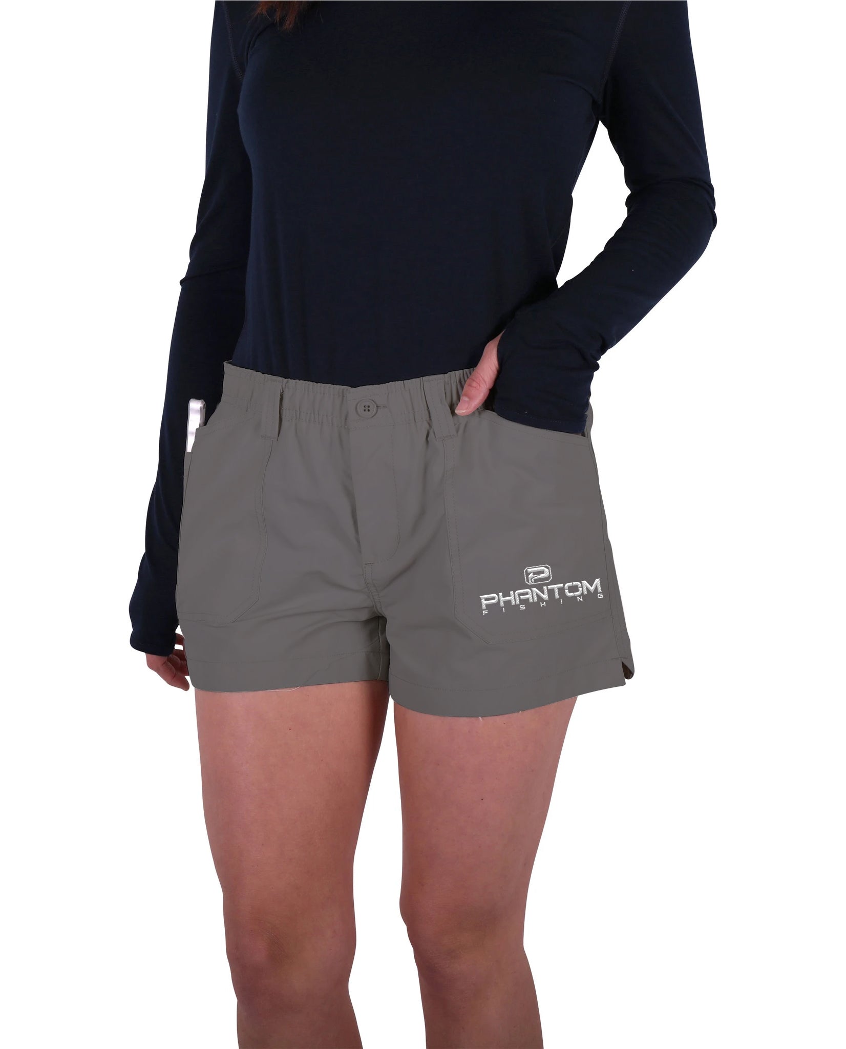 PHANTOM OUTDOORS LADIES HARBOR PERFORMANCE SHORTS