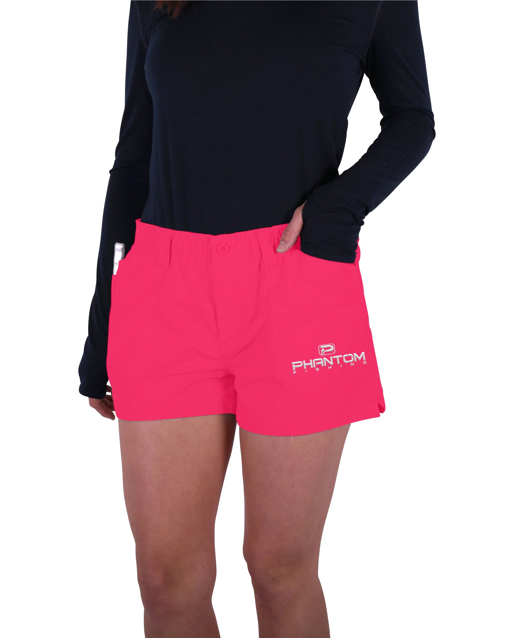 PHANTOM OUTDOORS LADIES HARBOR PERFORMANCE SHORTS