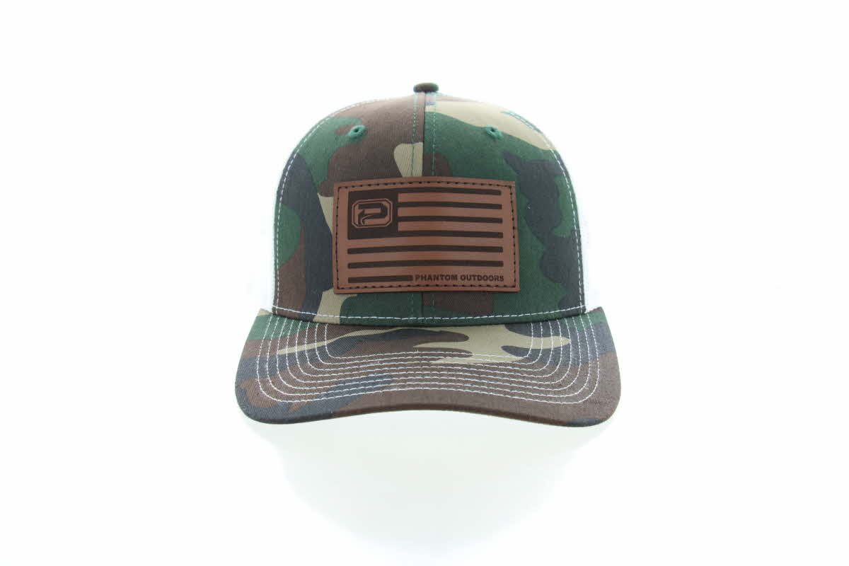 Phantom Outdoors Memorial Flag Hats