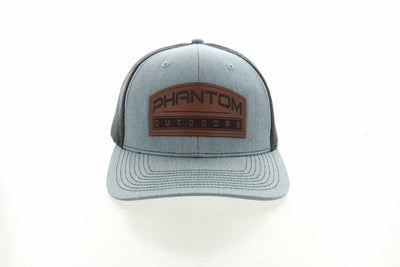 Phantom Outdoors Classic Leather Patch Hats