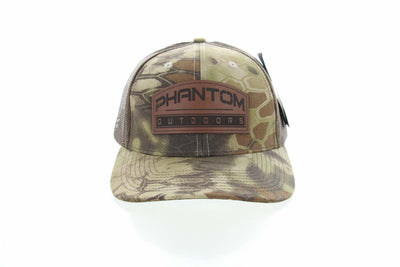 Phantom Outdoors Classic Leather Patch Hats