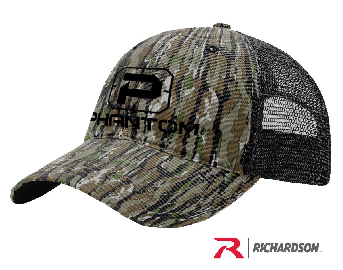 Phantom Camo Richardson Unstructured Trucker Hats