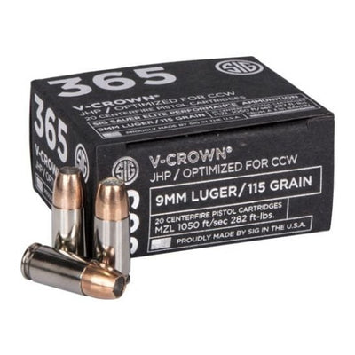 Sig Sauer V-Crown Ammo