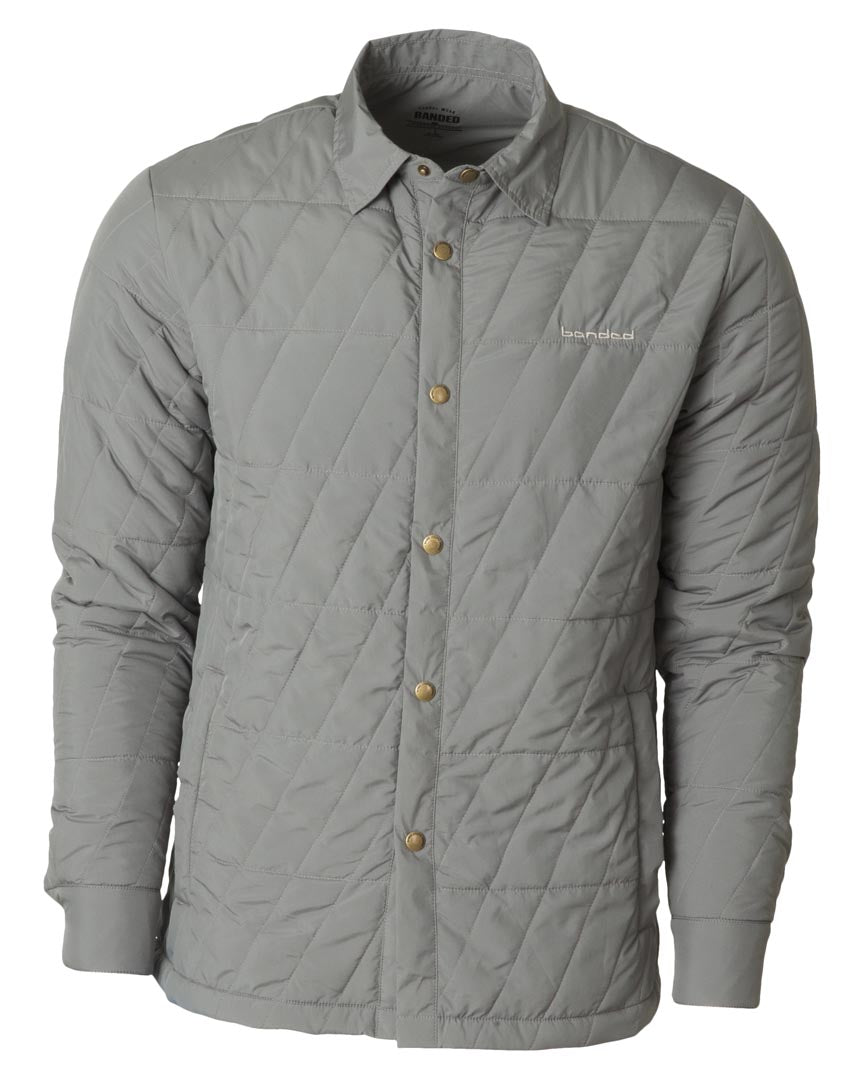 Banded Long Haul Shirt Jacket