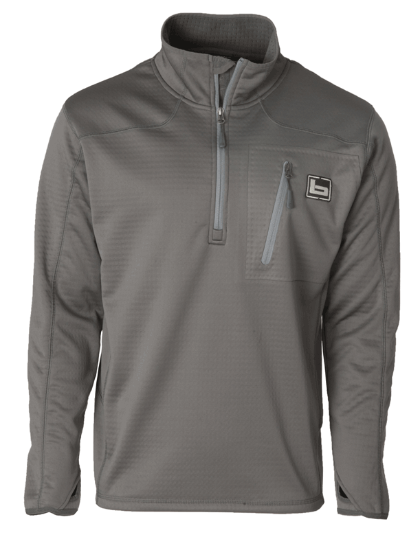 Banded 1/4 Zip Mid-Layer Fleece Pullover