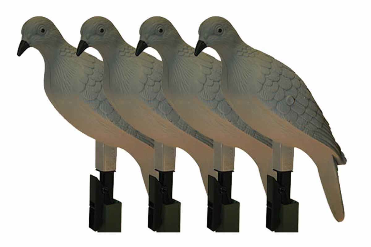 Mojo Clip On Dove (Set of 4)