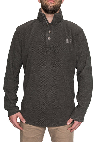 Banded Firepit Fleece Henley