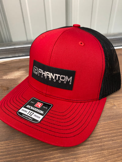 Phantom Outdoors Black Patch Hats
