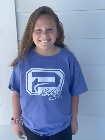 YOUTH PHANTOM FISHING LOGO COTTON TEE