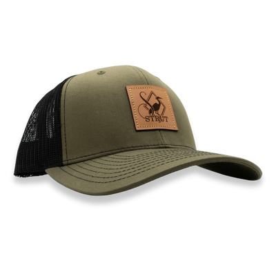Southern Strut Leather Logo Patch Hat