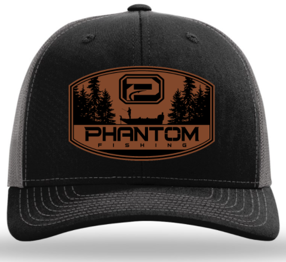 Phantom Outdoors "Santee" Leather Patch Hat