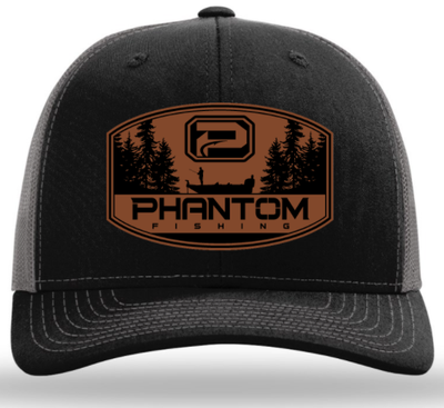 Phantom Outdoors "Santee" Leather Patch Hat