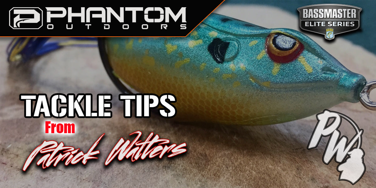 TOURNAMENT GRADE TIPS AND TRICKS : PATRICK WALTERS FROG STORAGE