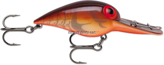 Storm Original Wiggle Wart Crankbait Phantom Red Craw 2" 3/8 Oz
