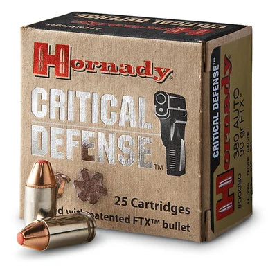 HORNADY PISTOL AMMO