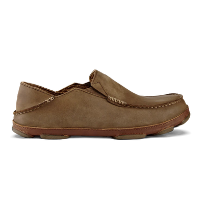 OluKai Men's Moloa Leather Slip-On Shoes