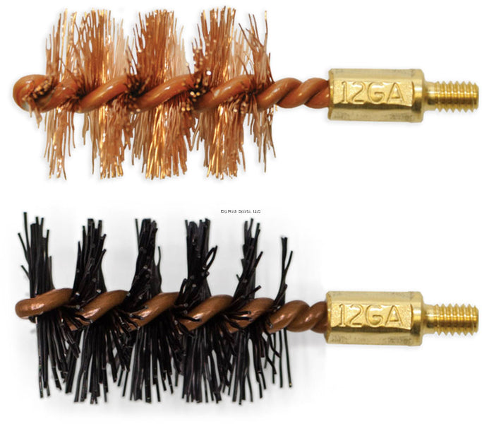 Otis FG-512-NB 12 ga Bore Brush 2 Pack (1 nylon/1 bronze)