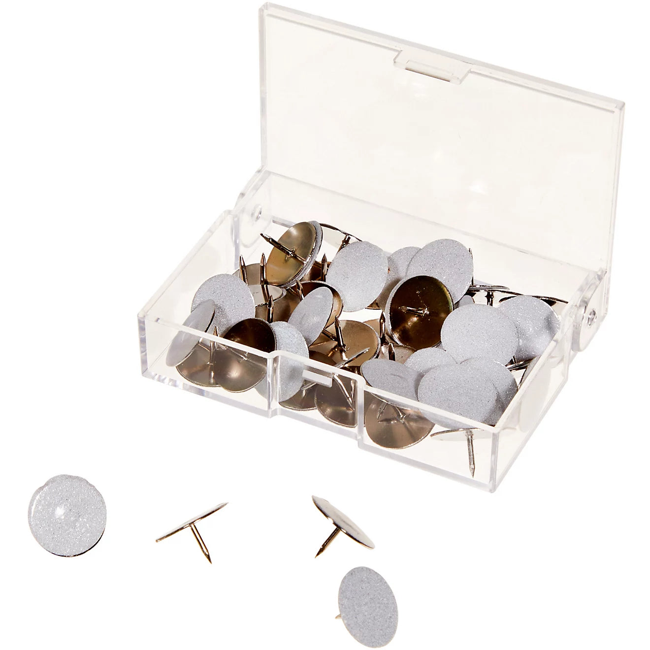 Allen Company White Reflective Trail Marking Tacks, 50pk