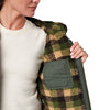 Hooded Canvas Chore Jacket W/ Sherpa Lining