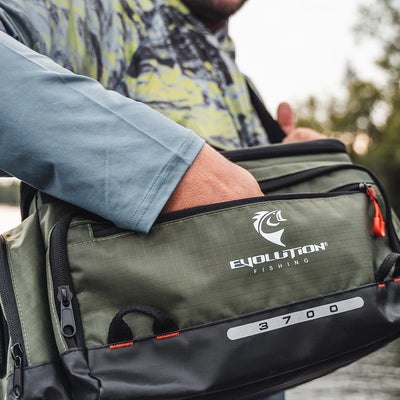 Evolution 3700 Smallmouth Tackle Bag with Trays