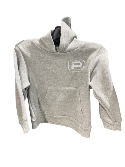 Toddler Phantom Old School Camo Cross/Verse (Psalm 42:1) Athletic Heather Grey Hoodie