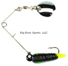 Johnson Beetle Spin 7.1g/5cm with Nickle Blade Spinner Grub