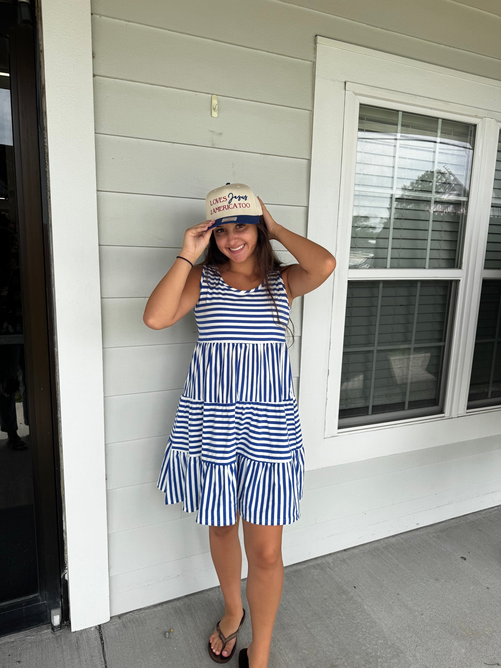 Striped Mini Dress