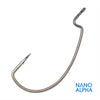 Gamakatsu Worm Offset, Extra Wide Gap Nano Alpha Hooks - 6pk