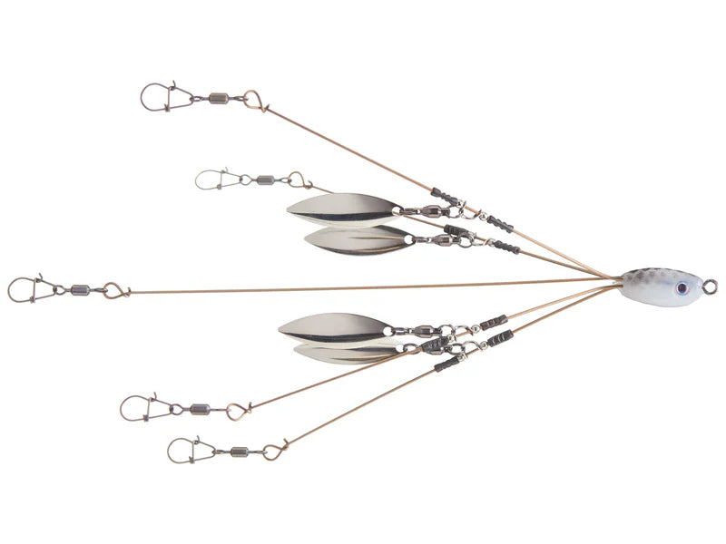 Hog Farmer Tactical Bassin 5 Hook-4 Blade Mini