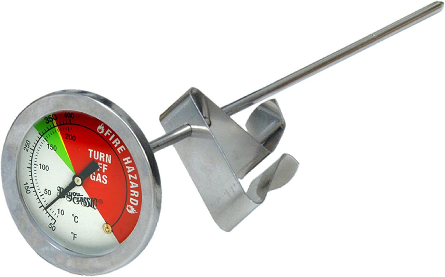 Bayou Classic Dial Deep Fry Thermometer