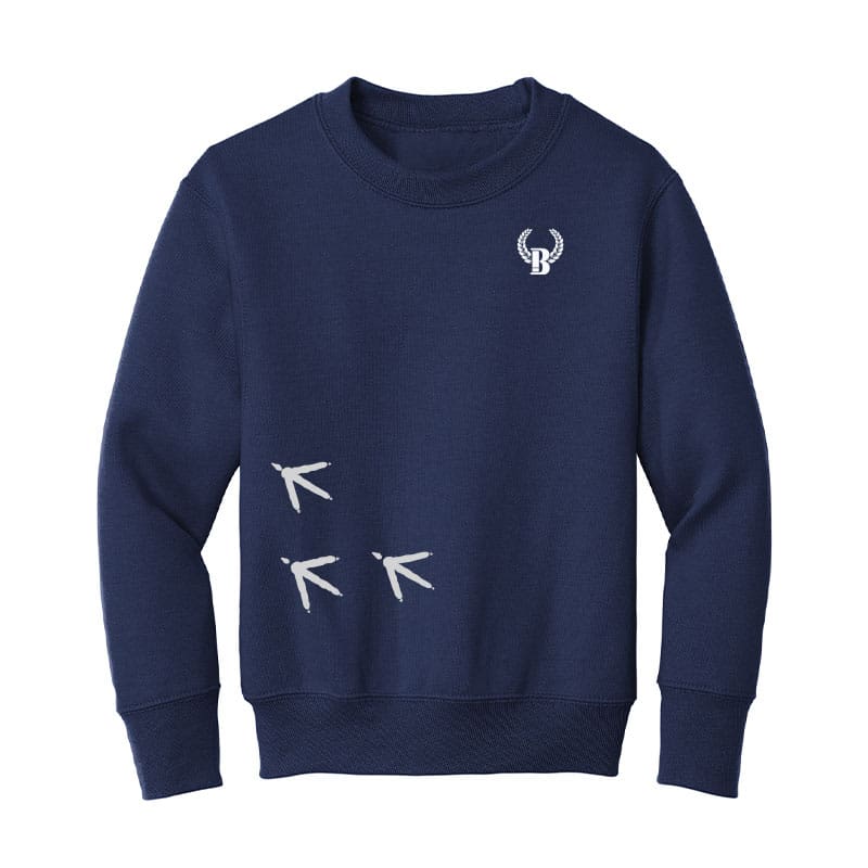 Buck Shot Kid’s Turkey Trails Crewneck Sweatshirts