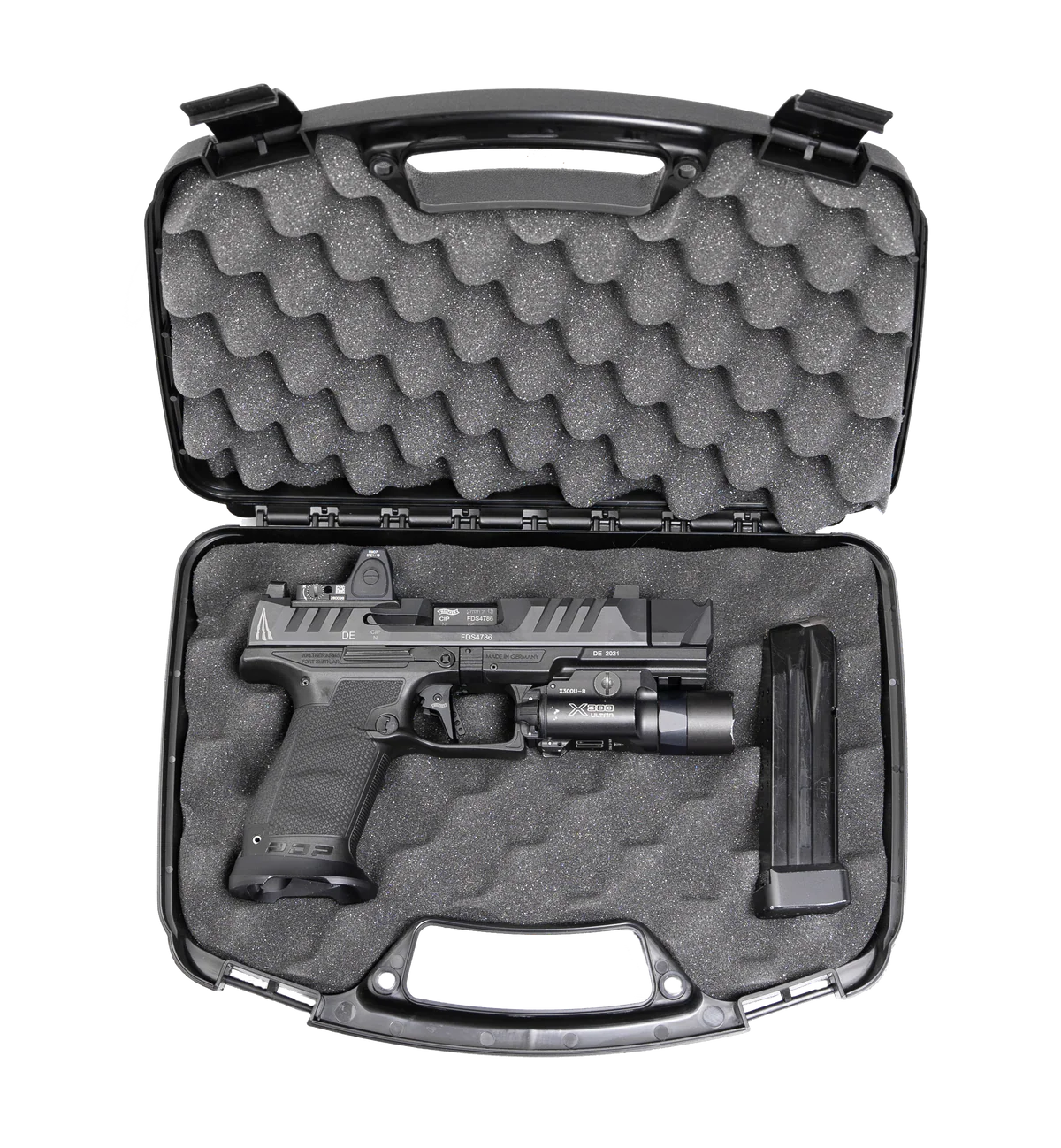 MTM 807 Single Handgun Case up to 6" Revolver or Pistol