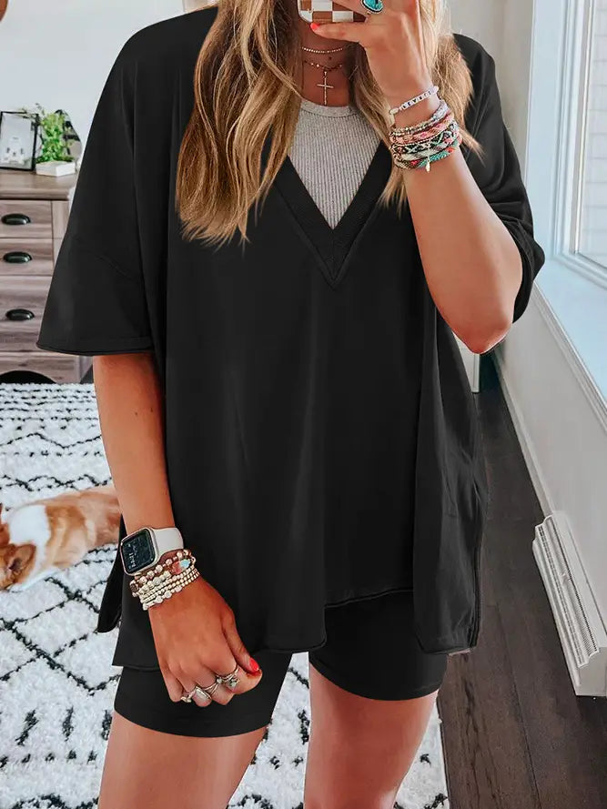 V-Neck Sets (2 Piece)