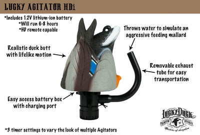 Lucky Duck Agitator 2.0 - Mallard Drake