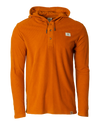 Banded Mason Hooded Henley Shirt