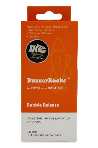 BuzzerRocks Livewell Treatment - Bubble Release