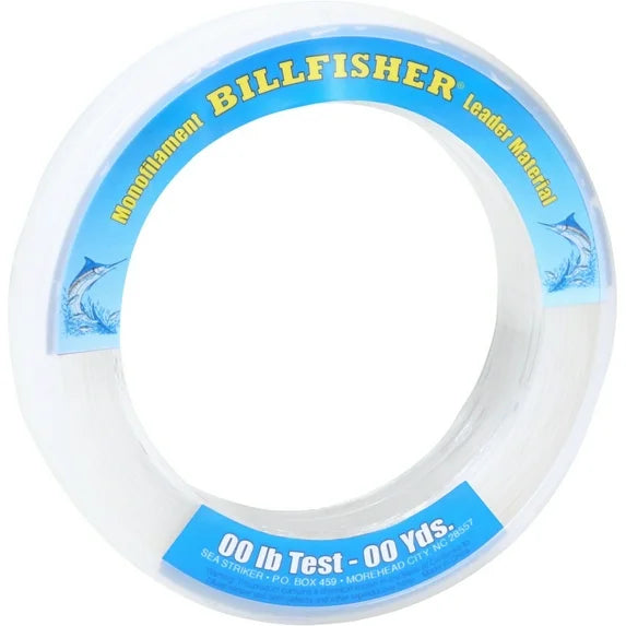 Billfisher LB150100 Mono Leader Bracelet 100yd 150lb Clear