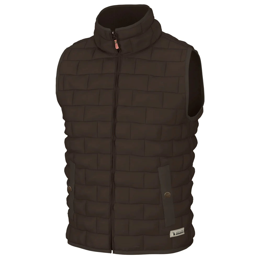 Local Boy Brick Quilted Vests
