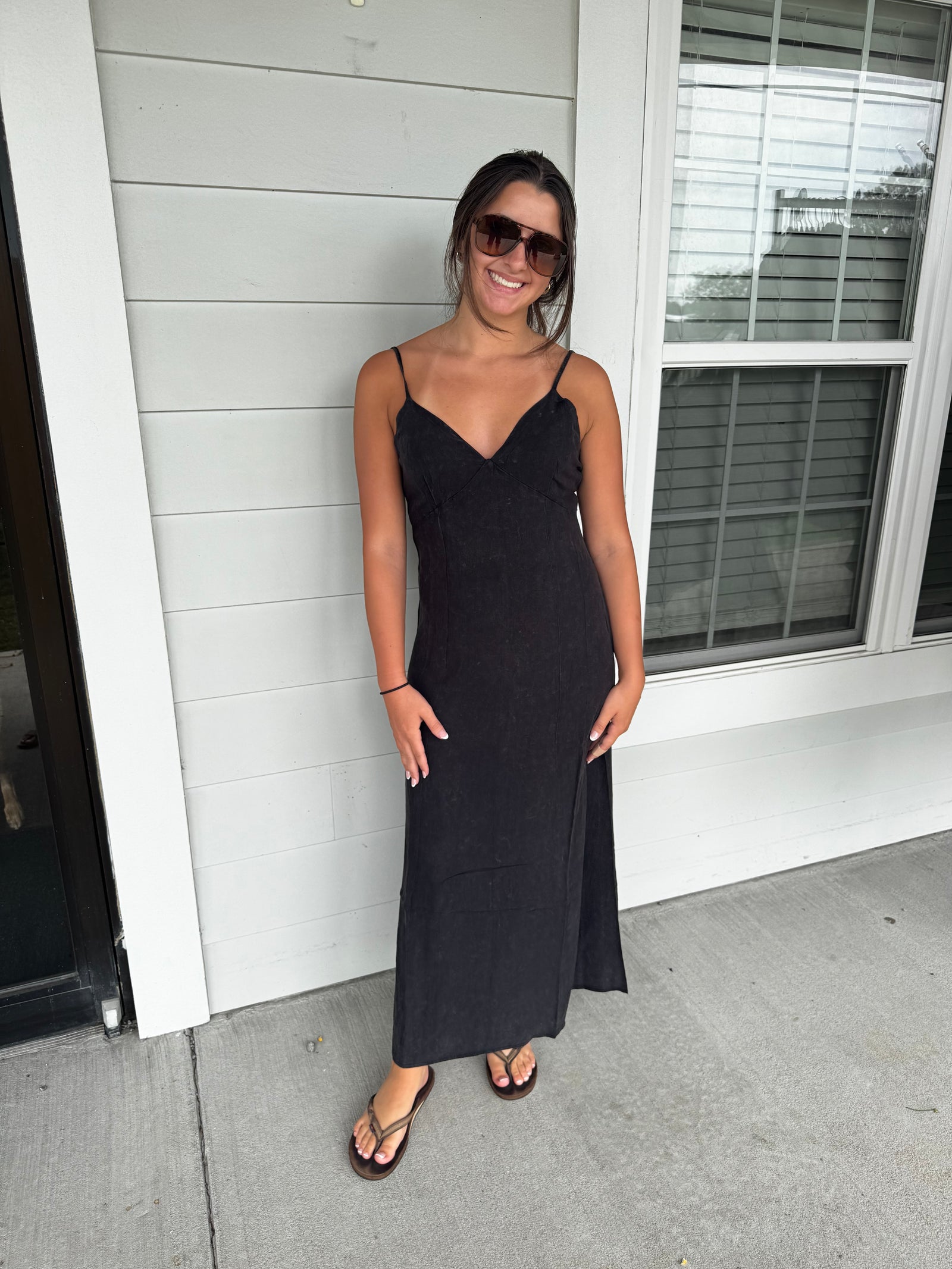Zenana Black Summer Dress