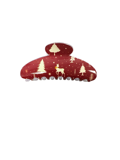 Christmas Claw Clips