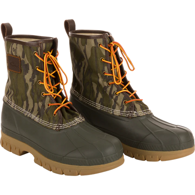 Drake Throwback 80 Waxed Canvas Lace Up Duck Boots