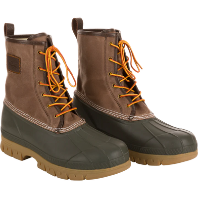 Drake Throwback 80 Waxed Canvas Lace Up Duck Boots