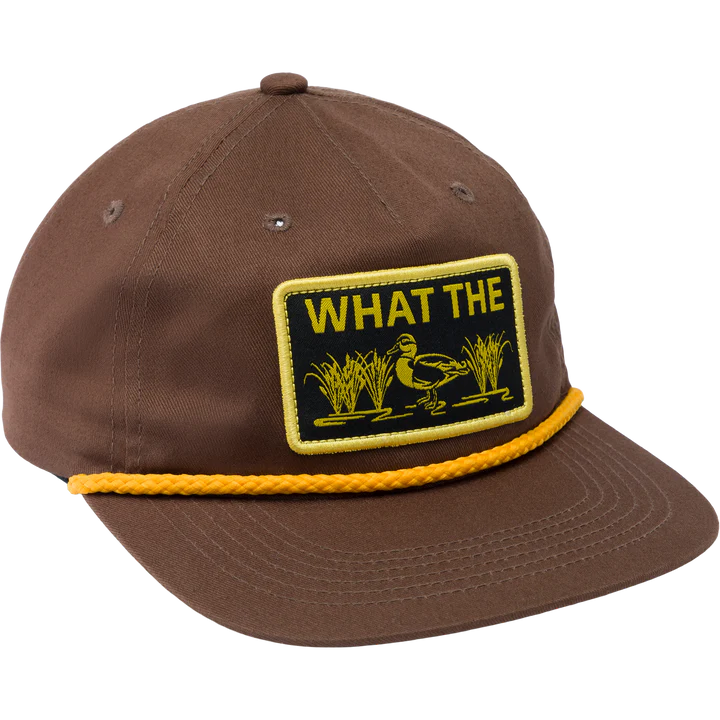 Drake Big Duck Energy Mesh Back Rope Cap - Brown