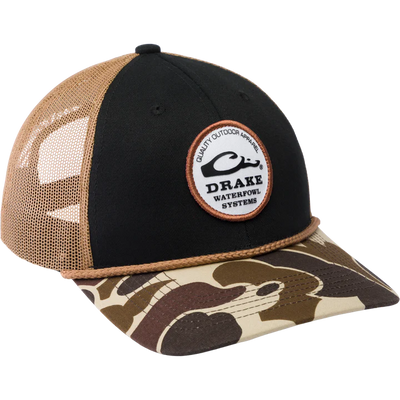 Drake Circle Badge Back Rope Cap