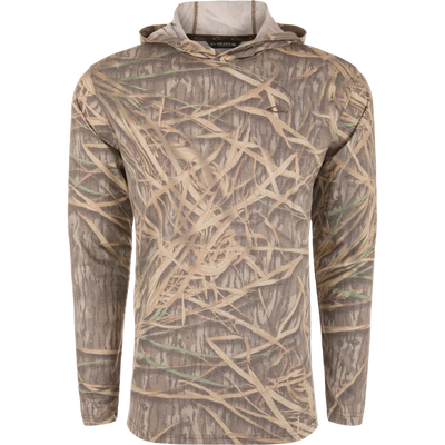 Drake Tri Blend Long Sleeve Hoodies