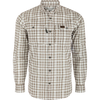 Drake's Hunter Creek Window Pane LS Plaid Shirts