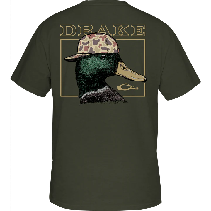 Drake Youth Back Cap Mallard T-Shirts