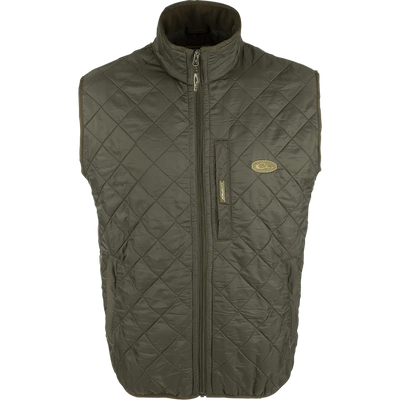 Drake's Delta Quilted Fleece Lined Vests