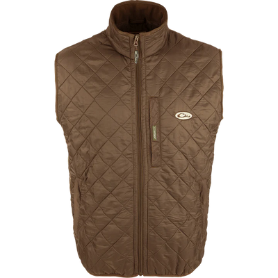 Drake's Delta Quilted Fleece Lined Vests